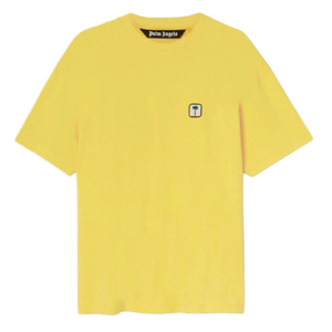 Palm Angels Yellow PXP Palm Patch T-shirt - Small, Authentic 🇮🇹
